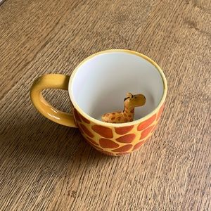 World Market Giraffe Mug